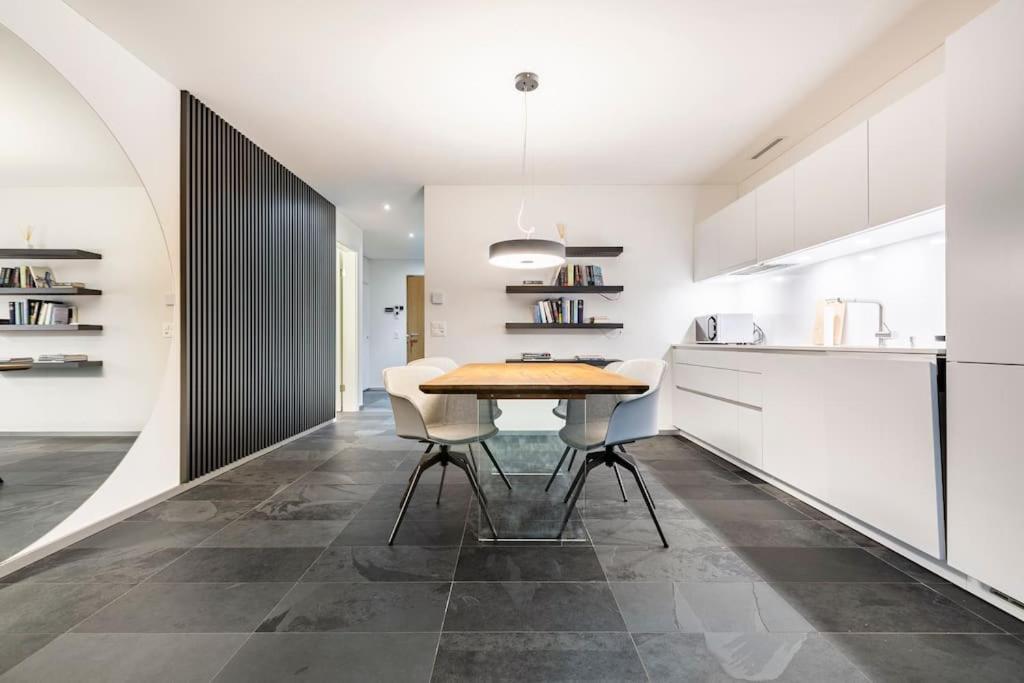 ציריך Luxus Wohnung Mit Garten מראה חיצוני תמונה